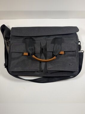 Black Men's Messenger Briefcase or laptop bag